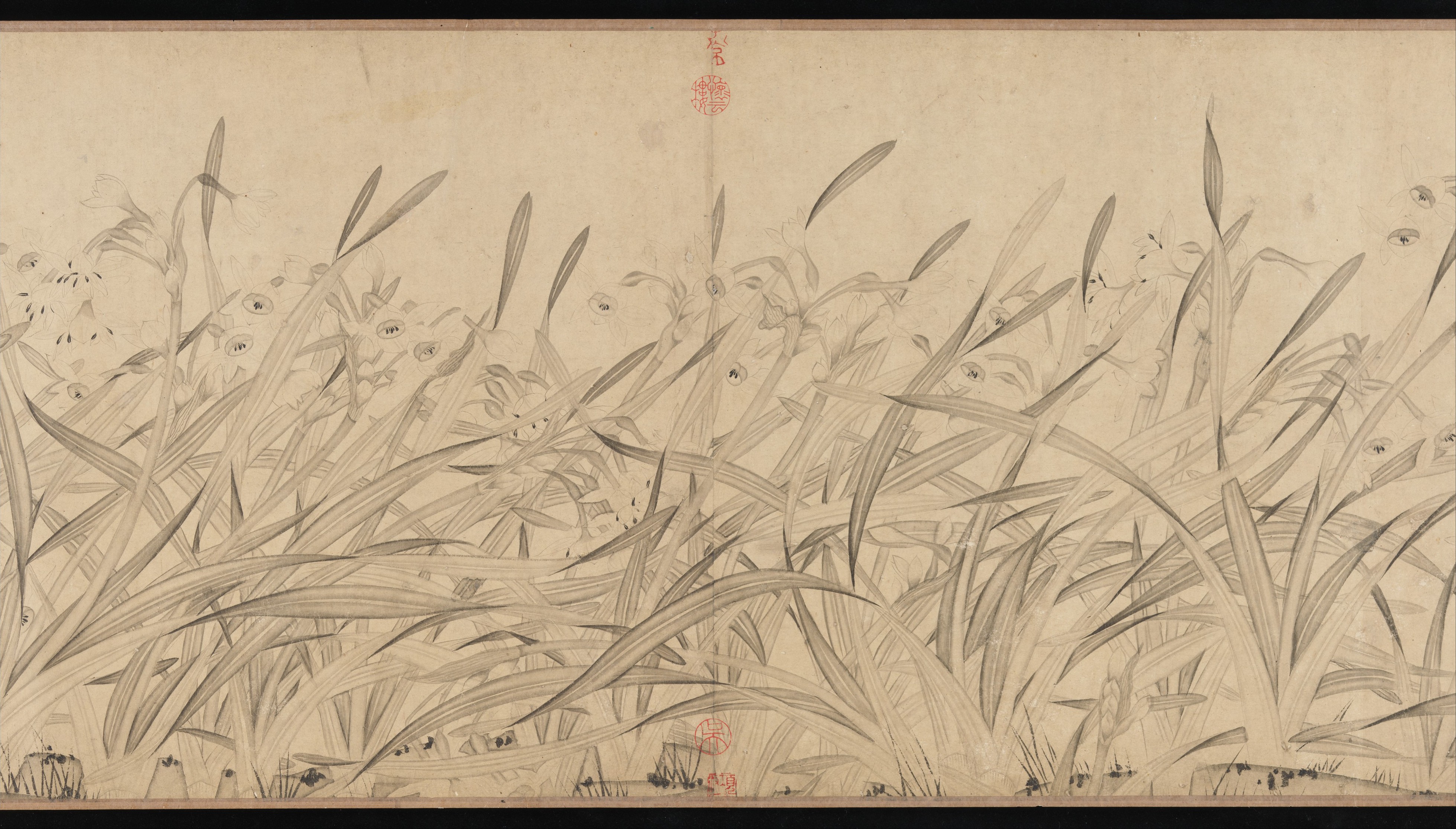 南宋赵孟坚 水仙图