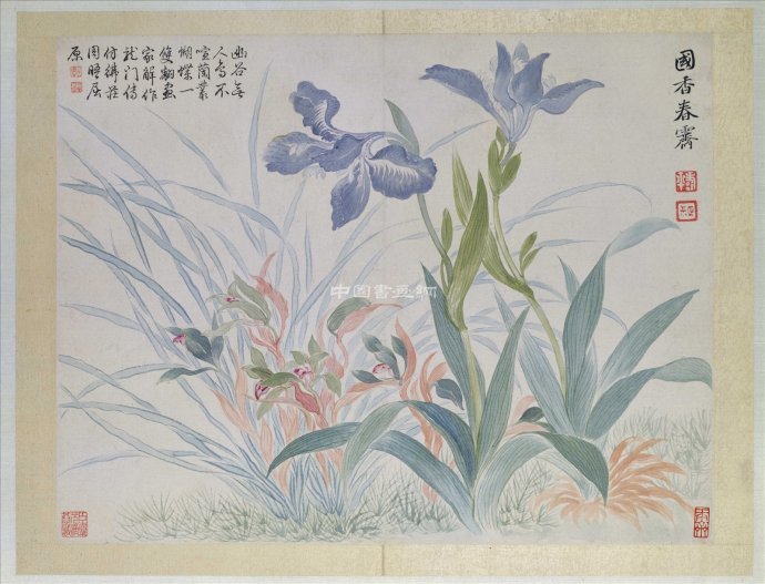 清 恽寿平花鸟作品赏析(四)