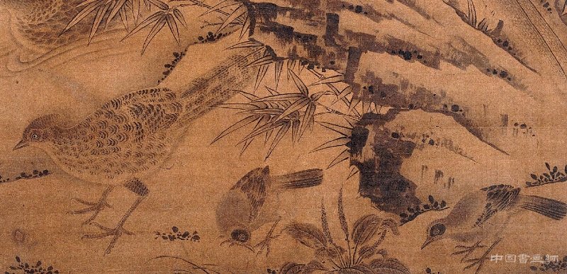 杏竹报春讯，春禽寄春意&mdash;&mdash;《杏竹春禽图轴》