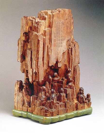 &ldquo;清乾隆黄杨雕香山九老图大画筒&rdquo;赏析